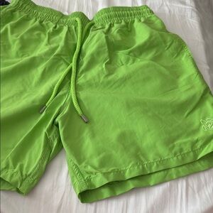 Bright Green Swim Shorts